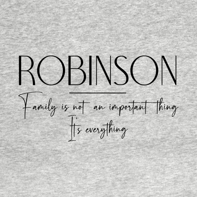 Robinson Family, Robinson Name, Robinson Middle Name by Rashmicheal